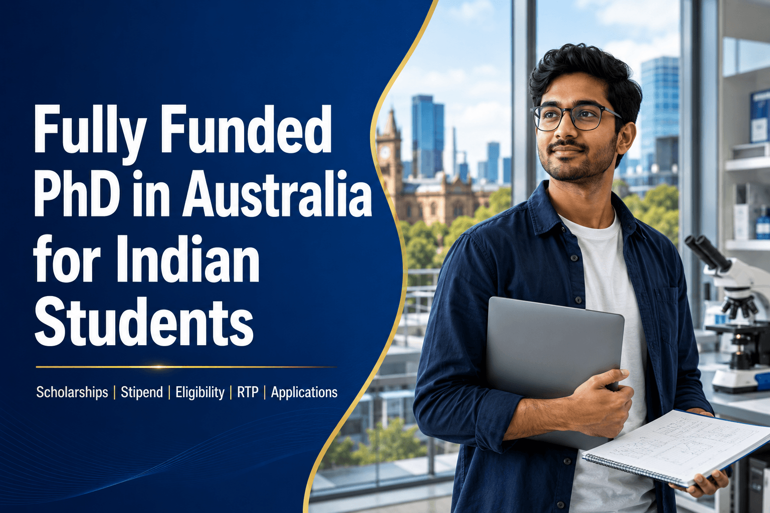 Fully Funded PhD in Australia for Indian Students 2027: Complete Scholarship, Stipend and Eligibility Guide